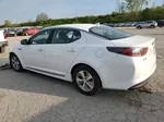 2015 Kia Optima Hybrid White vin: KNAGM4AD3F5082021