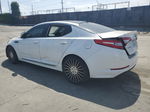 2013 Kia Optima Hybrid White vin: KNAGM4AD5D5039975