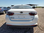 2014 Kia Optima Hybrid White vin: KNAGM4AD5E5064084