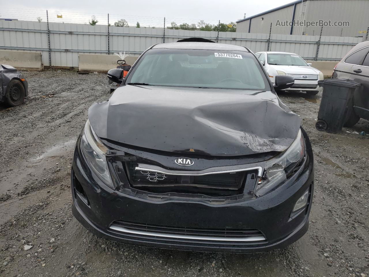 2015 Kia Optima Hybrid Черный vin: KNAGM4AD7F5089702