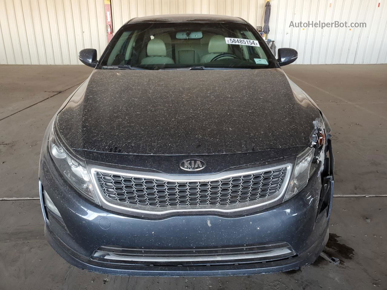 2014 Kia Optima Hybrid Blue vin: KNAGN4AD0E5066659