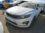 2014 Kia Optima Hybrid White vin: KNAGN4AD0E5068573