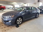 2014 Kia Optima Hybrid Blue vin: KNAGN4AD0E5073868