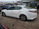 2015 Kia Optima Hybrid White vin: KNAGN4AD0F5081079