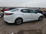 2015 Kia Optima Hybrid White vin: KNAGN4AD0F5081079