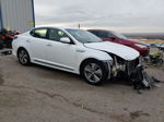 2015 Kia Optima Hybrid White vin: KNAGN4AD0F5081079