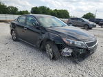 2015 Kia Optima Hybrid Black vin: KNAGN4AD1F5090275