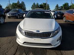 2014 Kia Optima Hybrid White vin: KNAGN4AD2E5073628