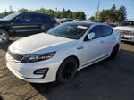 2014 Kia Optima Hybrid White vin: KNAGN4AD2E5073628