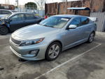 2016 Kia Optima Hybrid Silver vin: KNAGN4AD2G5098533