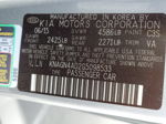 2016 Kia Optima Hybrid Silver vin: KNAGN4AD2G5098533