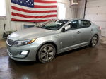 2014 Kia Optima Hybrid Silver vin: KNAGN4AD3E5074562