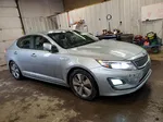 2014 Kia Optima Hybrid Silver vin: KNAGN4AD3E5074562