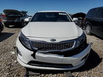 2015 Kia Optima Hybrid White vin: KNAGN4AD5F5080901