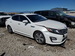 2015 Kia Optima Hybrid White vin: KNAGN4AD5F5080901