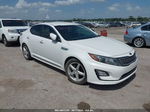 2014 Kia Optima Hybrid Ex Белый vin: KNAGN4AD6E5066018