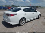 2014 Kia Optima Hybrid Ex White vin: KNAGN4AD6E5066018