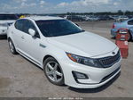 2014 Kia Optima Hybrid Ex White vin: KNAGN4AD6E5066018