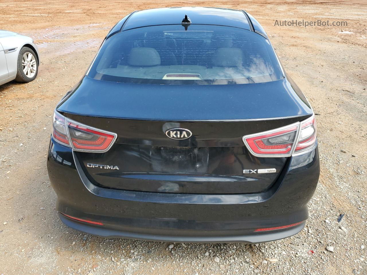 2014 Kia Optima Hybrid Black vin: KNAGN4AD7E5065556