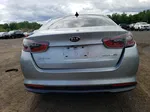 2014 Kia Optima Hybrid Silver vin: KNAGN4AD7E5076198