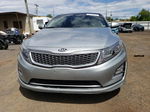 2014 Kia Optima Hybrid Silver vin: KNAGN4AD7E5076198