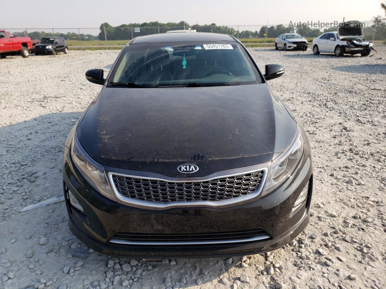 2016 Kia Optima Hybrid Black vin: KNAGN4AD7G5093246