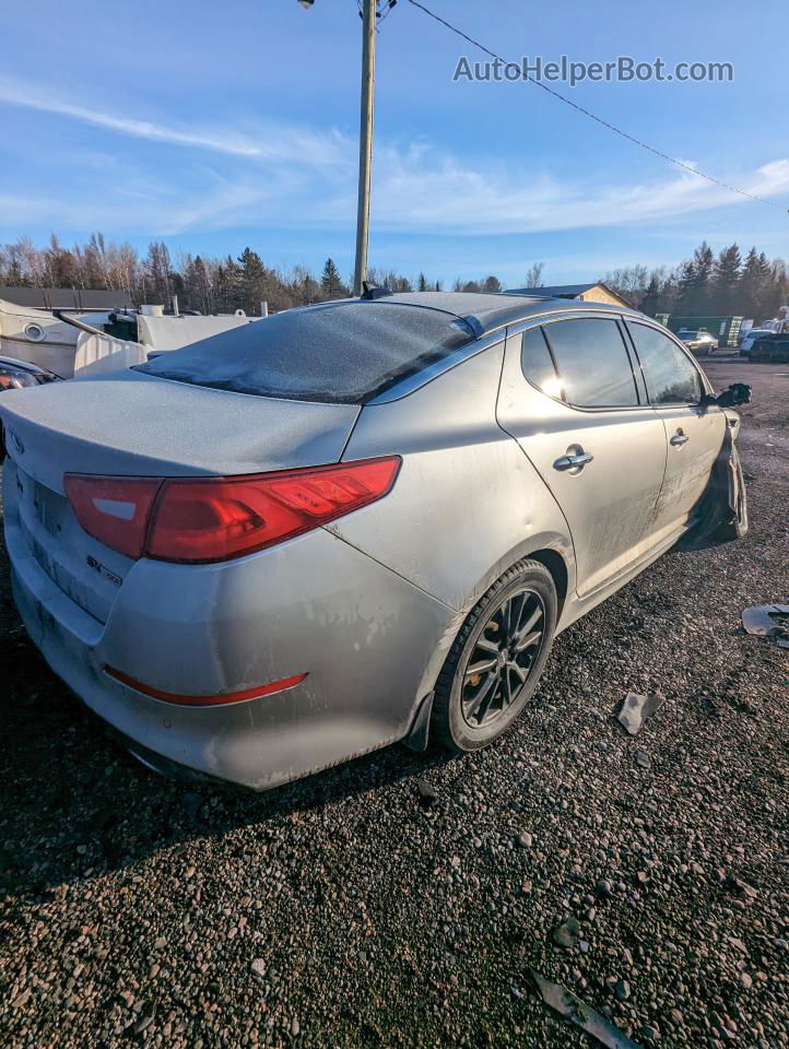 2014 Kia Optima Sx Серебряный vin: KNAGR4A6XE5515836