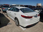 2016 Kia Optima Lx White vin: KNAGT4L30G5073138