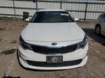 2017 Kia Optima Lx White vin: KNAGT4L30H5153279