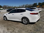 2018 Kia Optima Lx White vin: KNAGT4L30J5213888