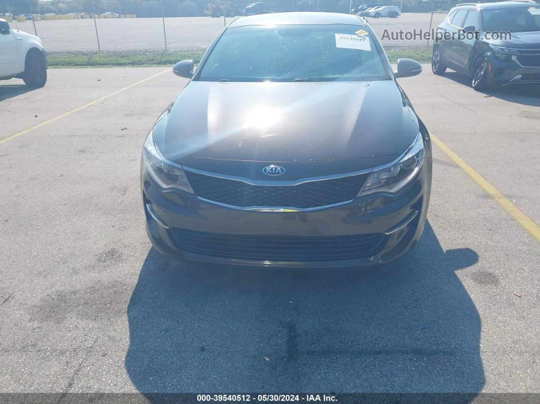 2018 Kia Optima Lx Brown vin: KNAGT4L30J5234577