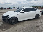 2018 Kia Optima Lx White vin: KNAGT4L32J5205954