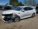 2016 Kia Optima Lx White vin: KNAGT4L33G5073571