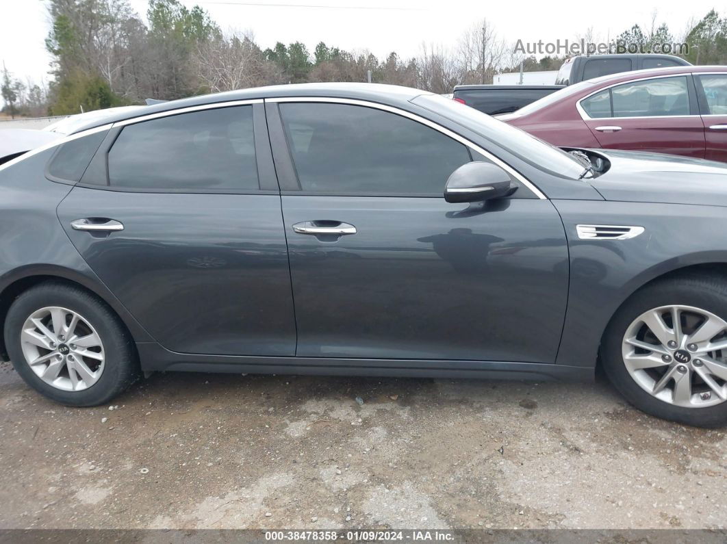 2017 Kia Optima Lx Gray vin: KNAGT4L33H5132250