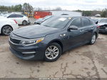 2017 Kia Optima Lx Gray vin: KNAGT4L33H5132250