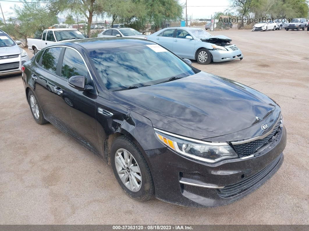 2018 Kia Optima Lx Коричневый vin: KNAGT4L33J5233875