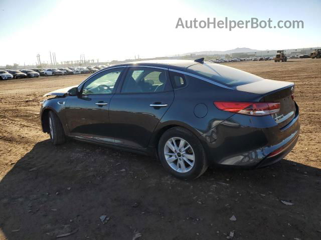 2016 Kia Optima Lx Gray vin: KNAGT4L34G5071599