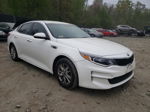 2016 Kia Optima Lx White vin: KNAGT4L34G5073403