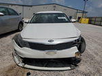 2016 Kia Optima Lx White vin: KNAGT4L34G5102026