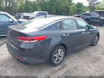 2016 Kia Optima Lx Gray vin: KNAGT4L34G5110675