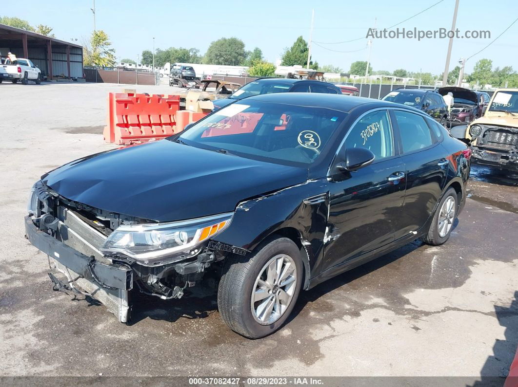 2017 Kia Optima Lx Black vin: KNAGT4L34H5146481