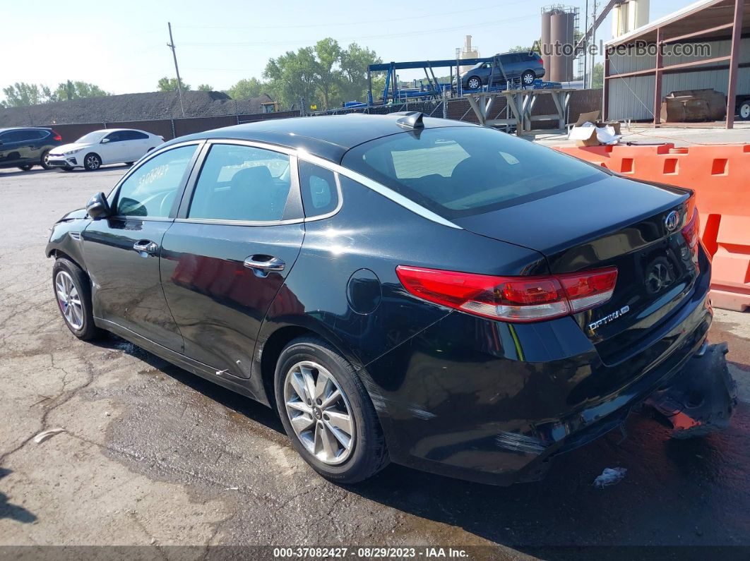 2017 Kia Optima Lx Black vin: KNAGT4L34H5146481