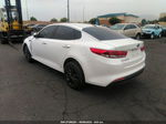 2017 Kia Optima Lx White vin: KNAGT4L34H5163653