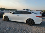 2018 Kia Optima Lx White vin: KNAGT4L34J5206135