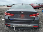 2017 Kia Optima Lx Gray vin: KNAGT4L35H5146098