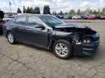 2017 Kia Optima Lx Gray vin: KNAGT4L35H5170806