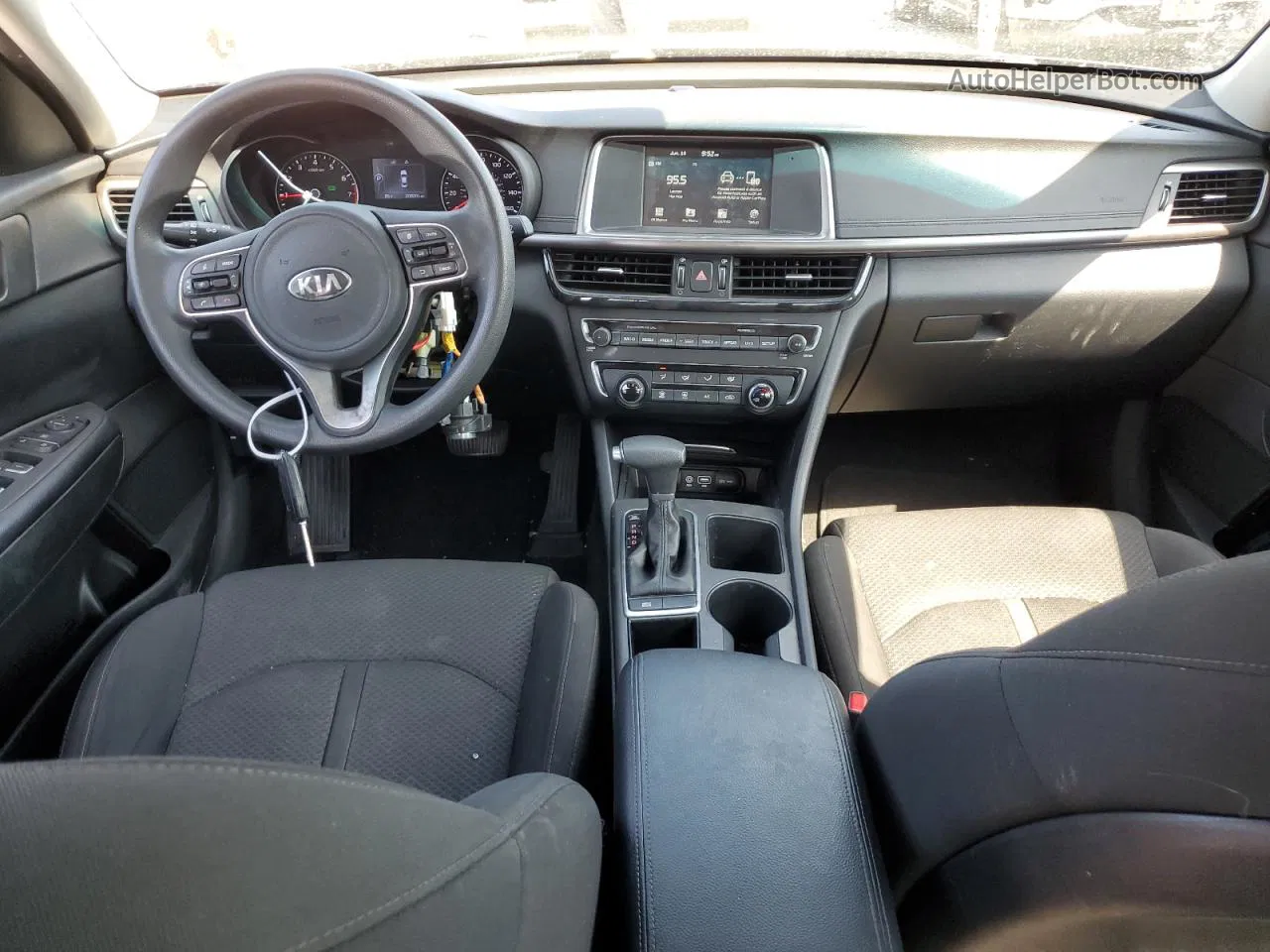 2018 Kia Optima Lx Gray vin: KNAGT4L36J5216925