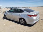 2017 Kia Optima Lx Серебряный vin: KNAGT4L37H5150640