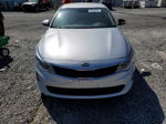 2017 Kia Optima Lx Silver vin: KNAGT4L37H5162142