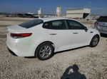 2016 Kia Optima Lx White vin: KNAGT4L38G5106449